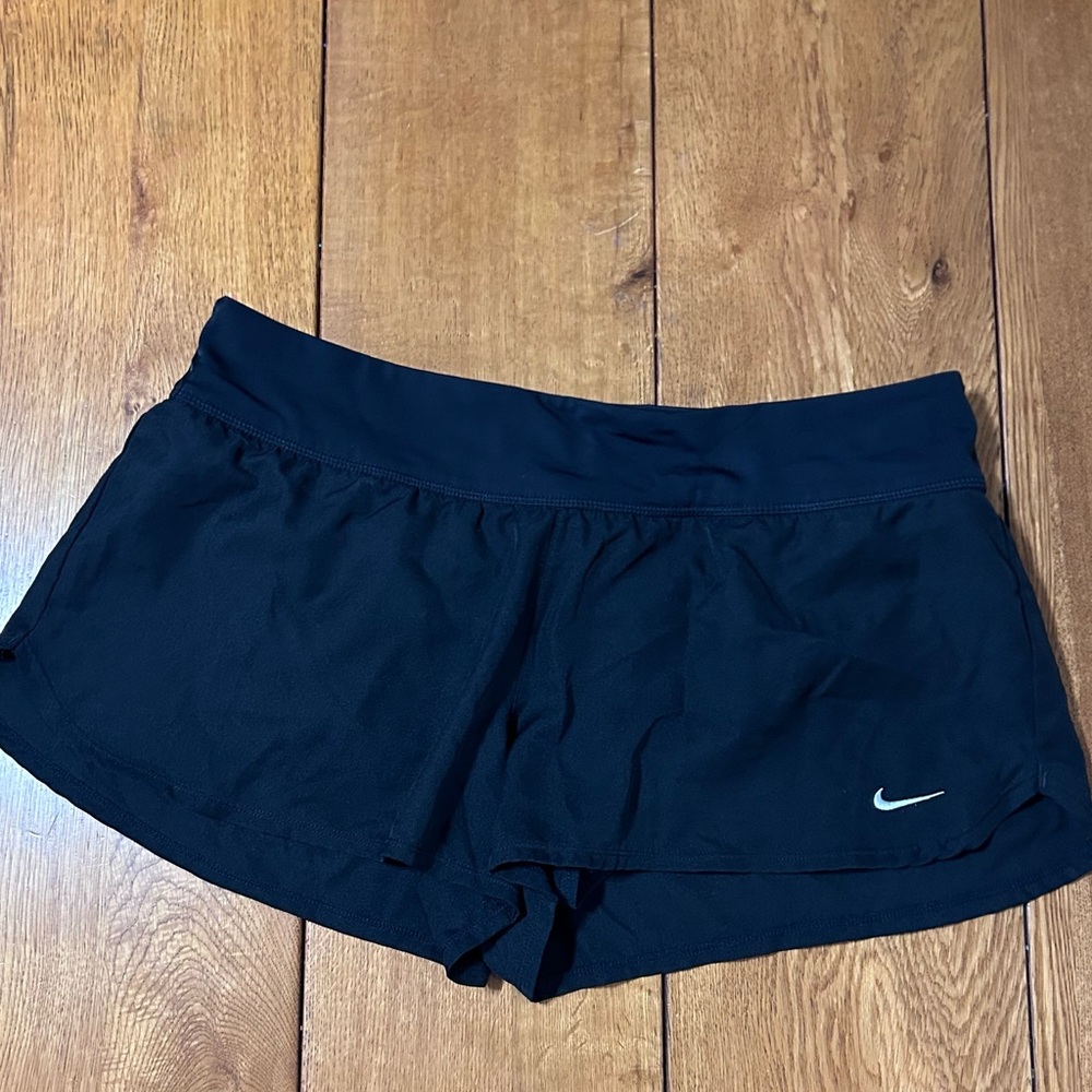 Nike Women's Dark Blue Athletic Shorts